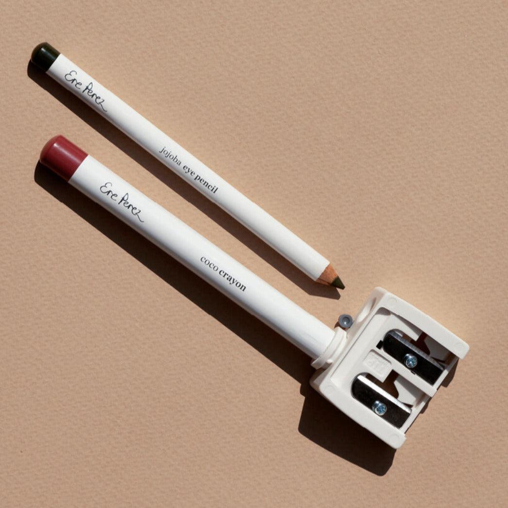 Premium Eco-Friendly Dual Hole Pencil Sharpener - Perfect for Home, Office & School Use | Durable & Efficient for Wooden & Colored Pencils