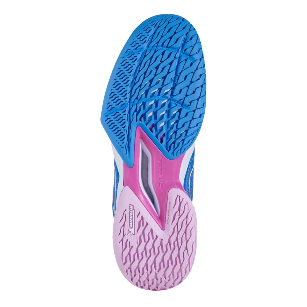 Babolat Women's Jet Mach 3 All Court Tennis Shoes - Lightweight & Durable for Women's Tennis, Training & Match Play - Perfect for Hard Court, Clay & Grass Surfaces