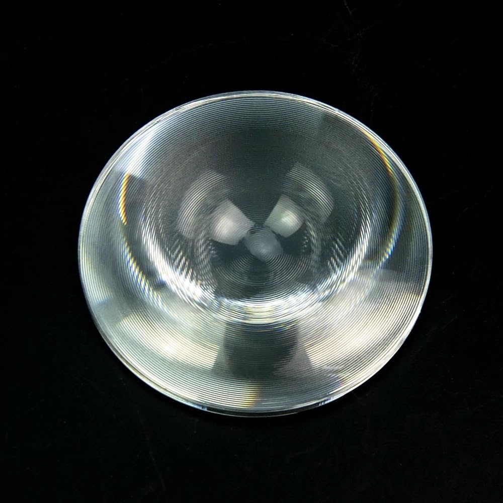 42mm Circular Fresnel Lens Microscope Accessories Kit with LED Optical Thread Mirror - Concentric Circle Structure for Microscope Slides (24mm_2mm) - Perfect for Lab Research, Science Education & Hobbyist Microscopy