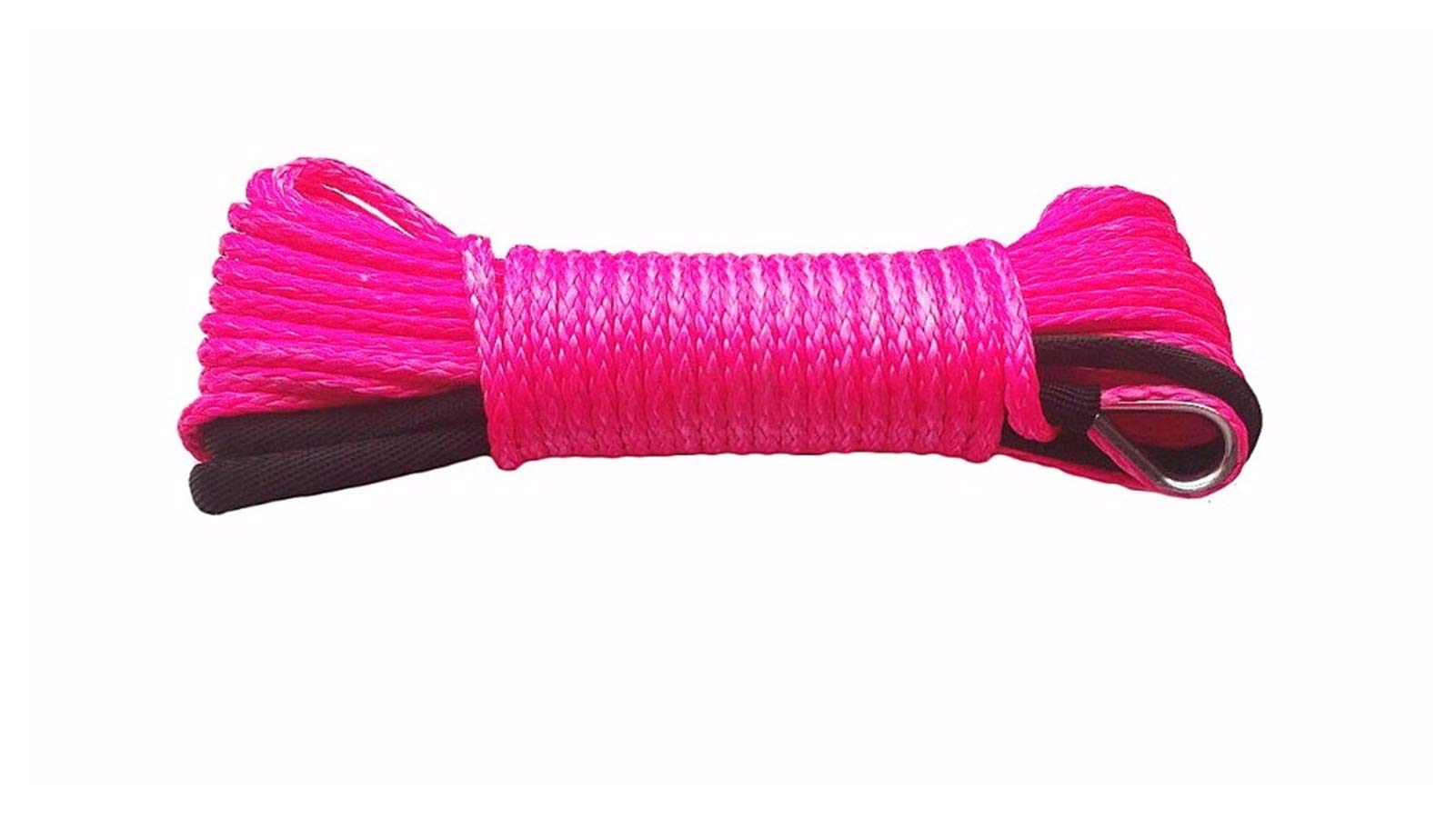 5MM ATV Winch Rope - 15M Synthetic Winch Cable for ATV & Boat Recovery
