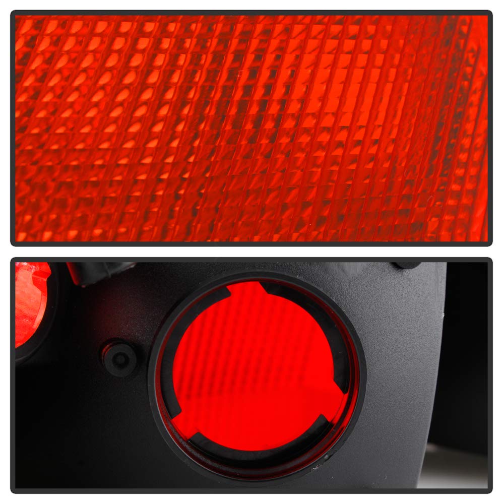 ACANII - OEM Style Replacement Tail Lights & Brake Lamps for 1995-1998 Porsche 911/993 (Pair) - Perfect for Classic Car Restoration & Night Driving Safety