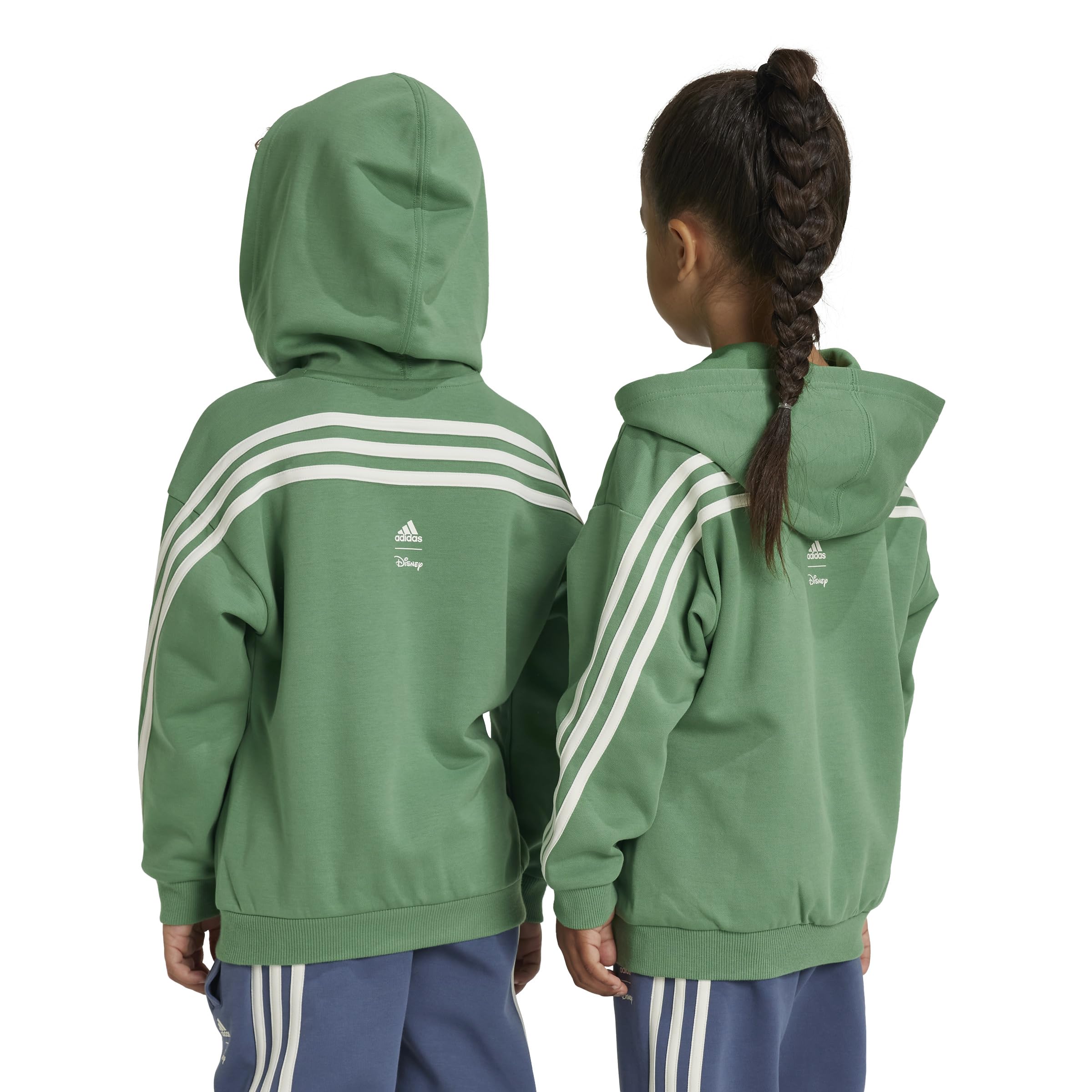 Adidas Kids' Disney Mickey Mouse Hooded Sweatshirt - Warm & Cute Pullover for Boys & Girls - Perfect for School, Playdates & Family Outings