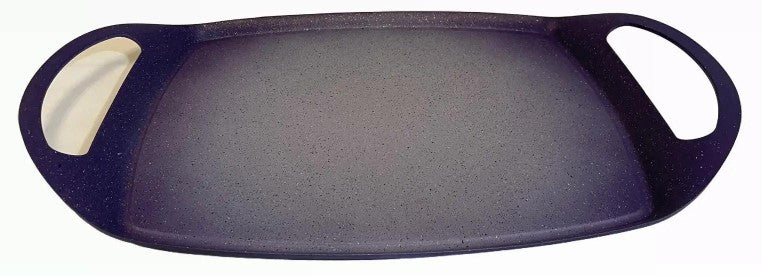 NEWARE 10-Piece Purple Terracotta Cookware Set with Griddle - Large Capacity Clay Pot Cooking Kit for Stovetop & Oven Use - Perfect for Stews, Soups, and Traditional Mexican Dishes