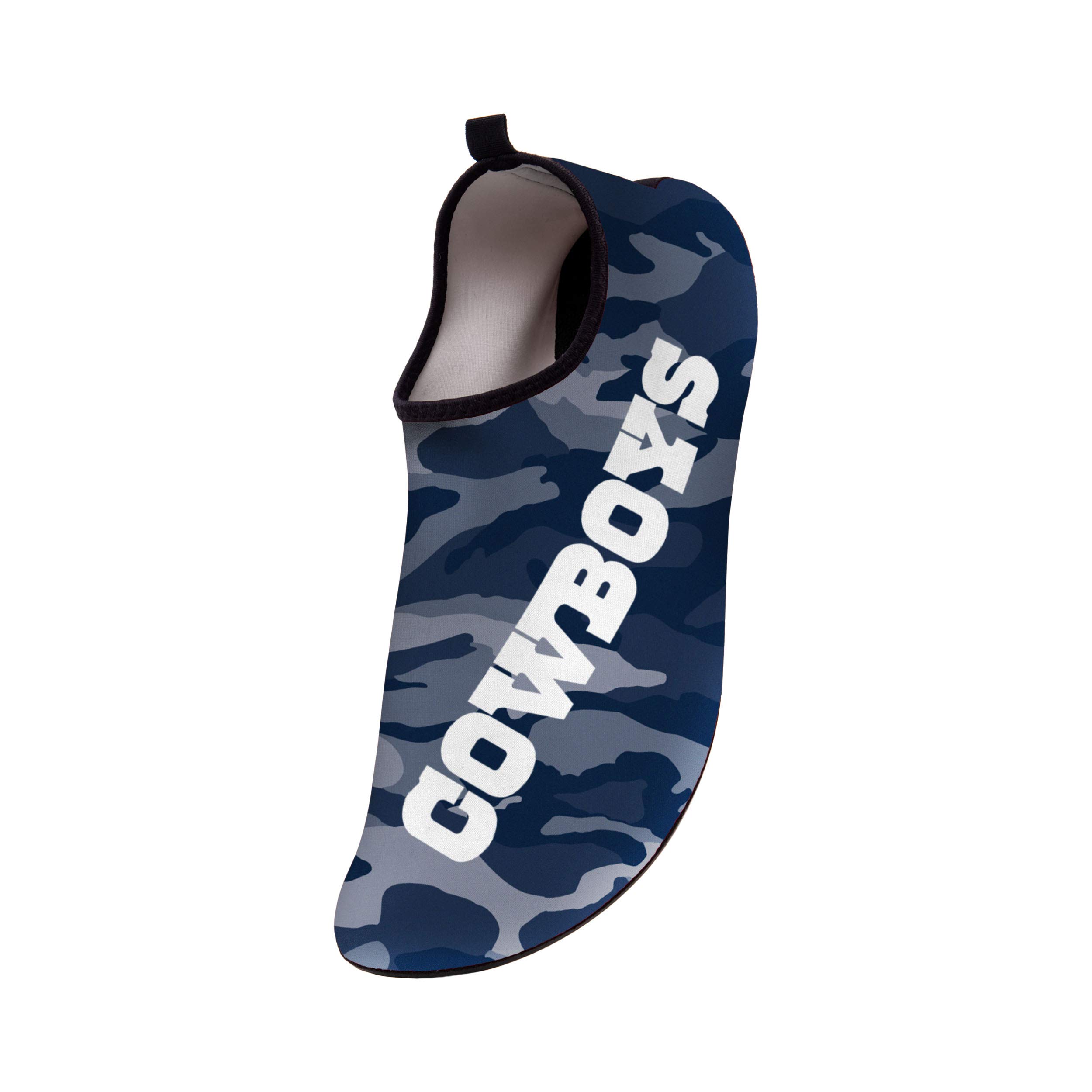 FOCO Men's NCAA & NFL Team Camo Water Shoes - Quick-Dry Aqua Socks for Beach, Pool & Water Sports | Lightweight & Comfortable for Swimming, Kayaking & Outdoor Activities