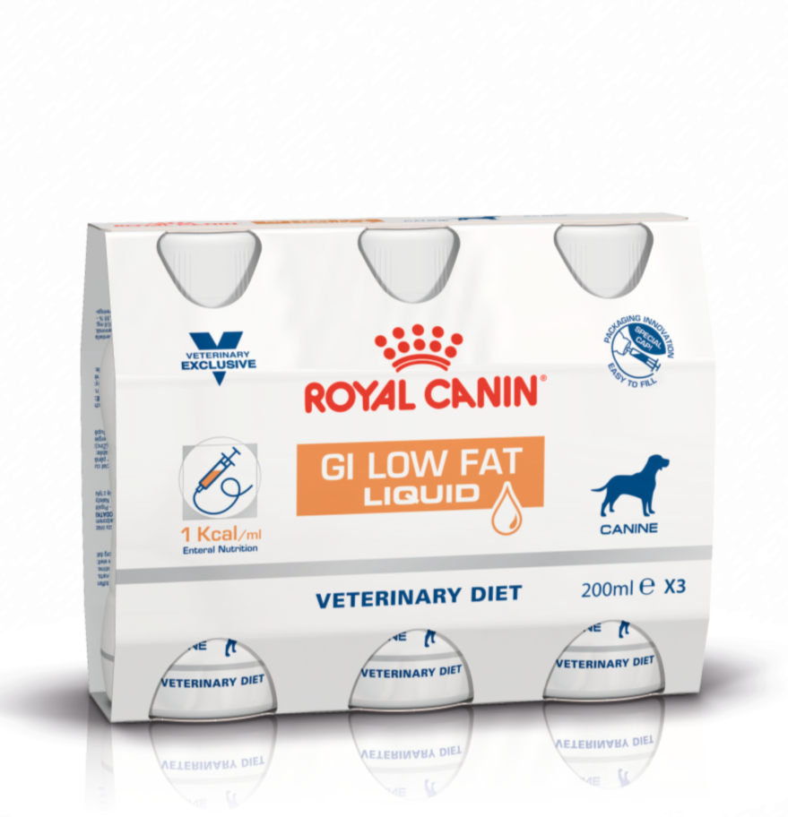 Royal Canin Canine GI Low Fat Liquid Dog Food - Digestive Care for Sensitive Stomachs - Perfect for Dogs with Gastrointestinal Issues or Weight Management
