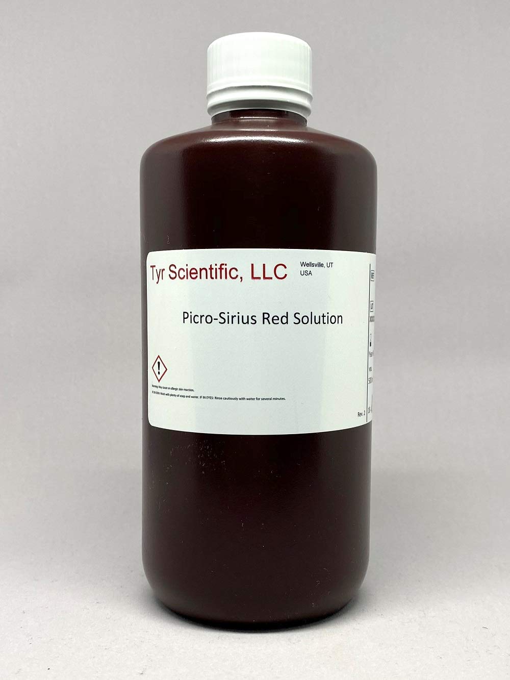 Picrosirius Red Stain Solution 1000ml - High-Quality Collagen Staining for Histology & Pathology Labs