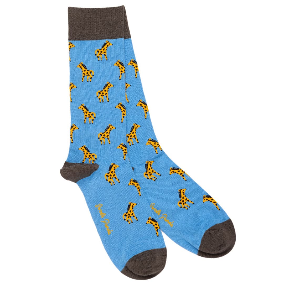 Soft & Comfortable Giraffe Print Bamboo Socks for Men & Women - Eco-Friendly Breathable Ankle Socks for Daily Wear, Workout & Outdoor Activities