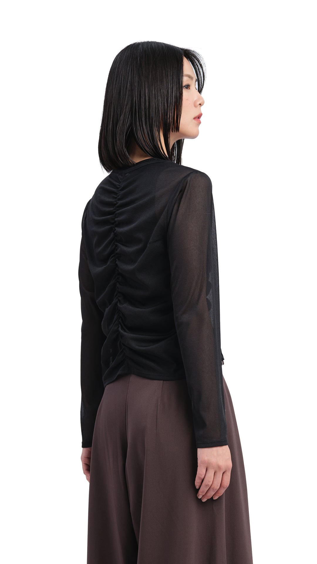 Sheer Gathered Jacket for Women - Lightweight Lace Cover Up - Elegant Evening Wear for Parties, Weddings & Date Nights