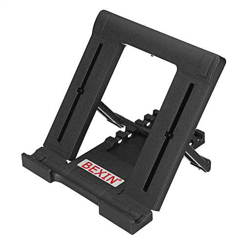 BEXIN Universal Foldable Adjustable Angle Tablet Stand Holder for iPad Pro/Air/Mini, Kindle, Samsung Galaxy Tabs - Perfect for Reading, Watching Movies & Desk Work