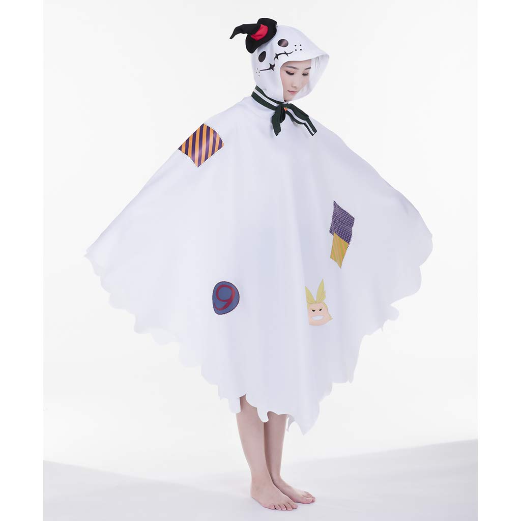 Anime Ghost Izuku Midoriya Cosplay Costume - Deku Halloween Cloak for Cosplay, Halloween Parties & Anime Conventions