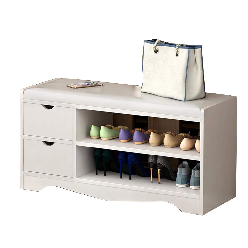 Modern Shoe Rack Cabinet - 80cm x 30cm x 43cm, Sturdy 80kg Capacity, Breathable Storage Bench for Entryway, Hallway & Closet Organization (Color C) - Perfect for Small Spaces & Shoe Lovers