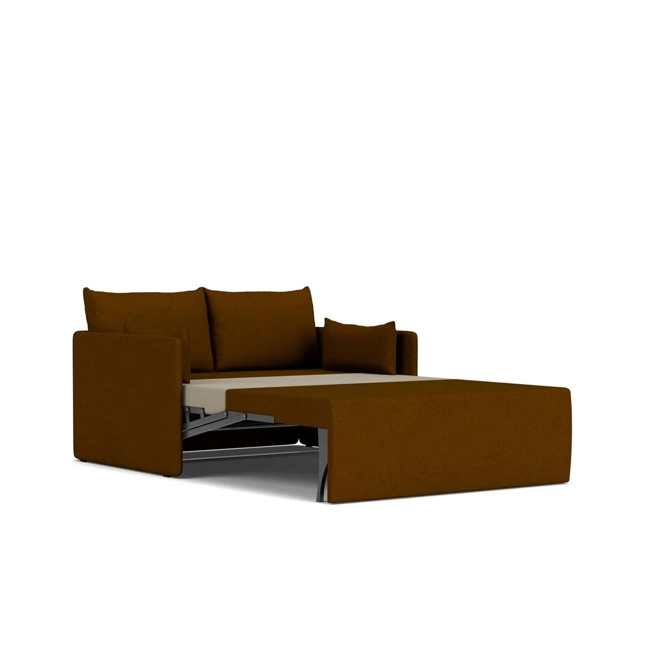 Convertible Offset Sofa Bed with Storage - Modern Sleeper Sofa for Small Spaces - Perfect for Apartments, Guest Rooms & Home Offices