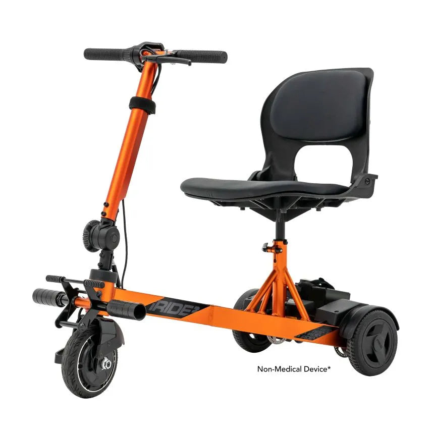 iRide Folding Electric Scooter - Portable & Lightweight Commuter Scooter for Adults - Perfect for Urban Travel, Campus Commute & Last-Mile Transportation