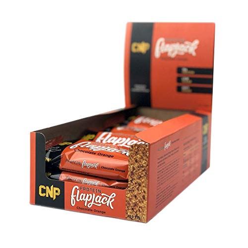 CNP Professional Protein Flapjack - High Protein Snack Bars (12 Pack, 75g Each) - Ideal for Gym, Workout & Post-Exercise Recovery
