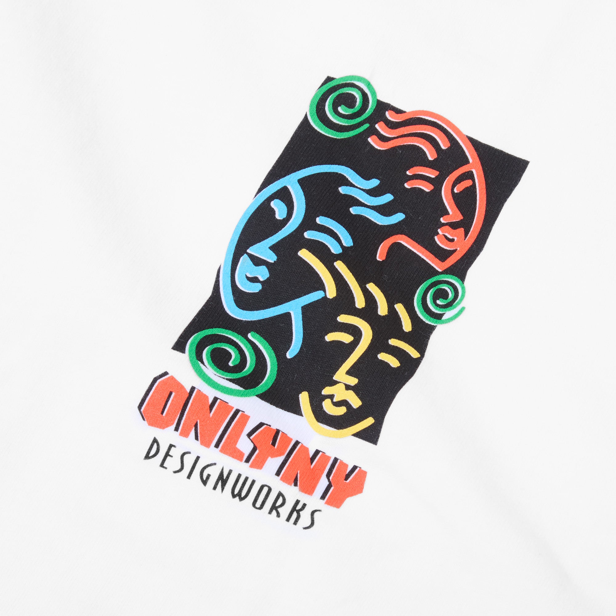Only NY Design Works White T-Shirt - Comfortable Cotton Tee for Casual Wear, Street Style & Everyday Outfits
