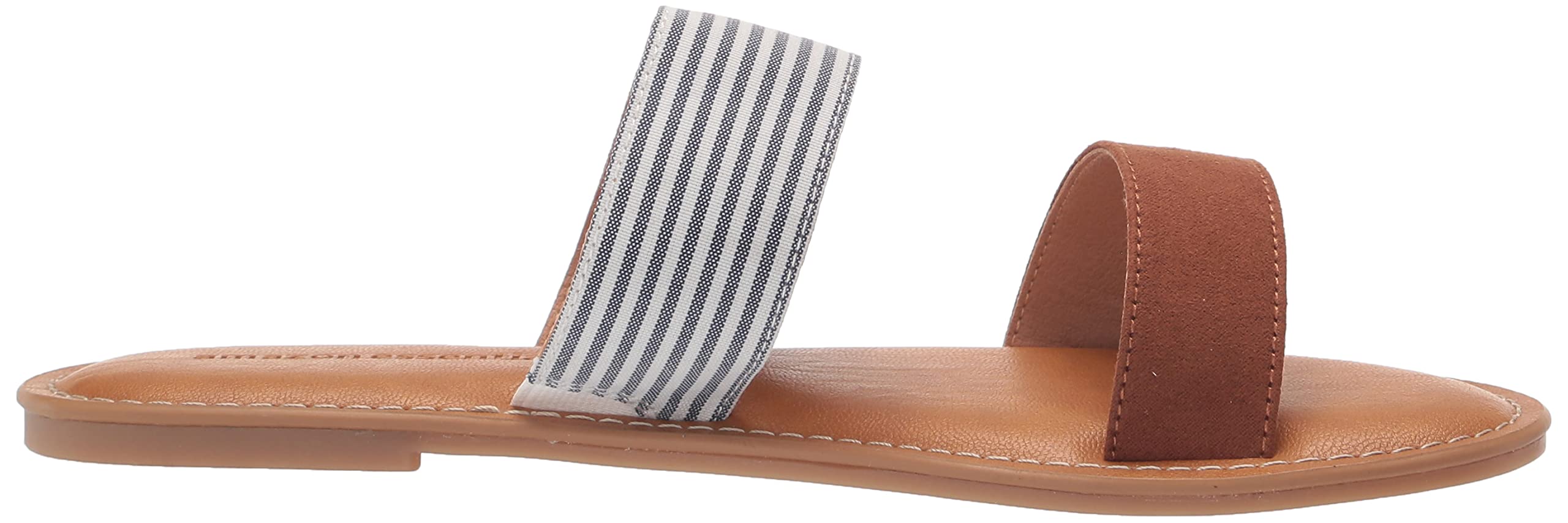 Amazon Essentials Women's Two Band Comfortable Sandals - Lightweight & Stylish Summer Footwear for Beach, Pool, and Casual Outings