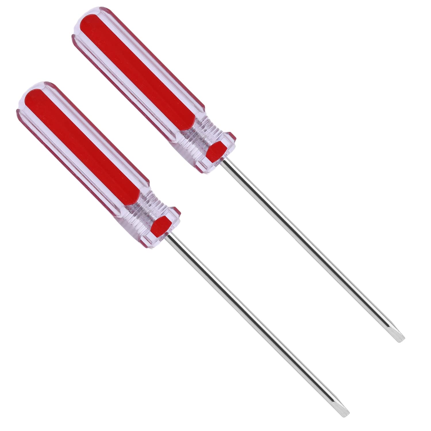Utoolmart 2.3mm Magnetic Triangle Screwdriver Set - 2 Pcs with 75mm 45# Steel Shaft & 55mm Ergonomic Plastic Handle | Perfect for iPhone, Nintendo Switch, Electronics Repair & DIY Home Improvement Projects