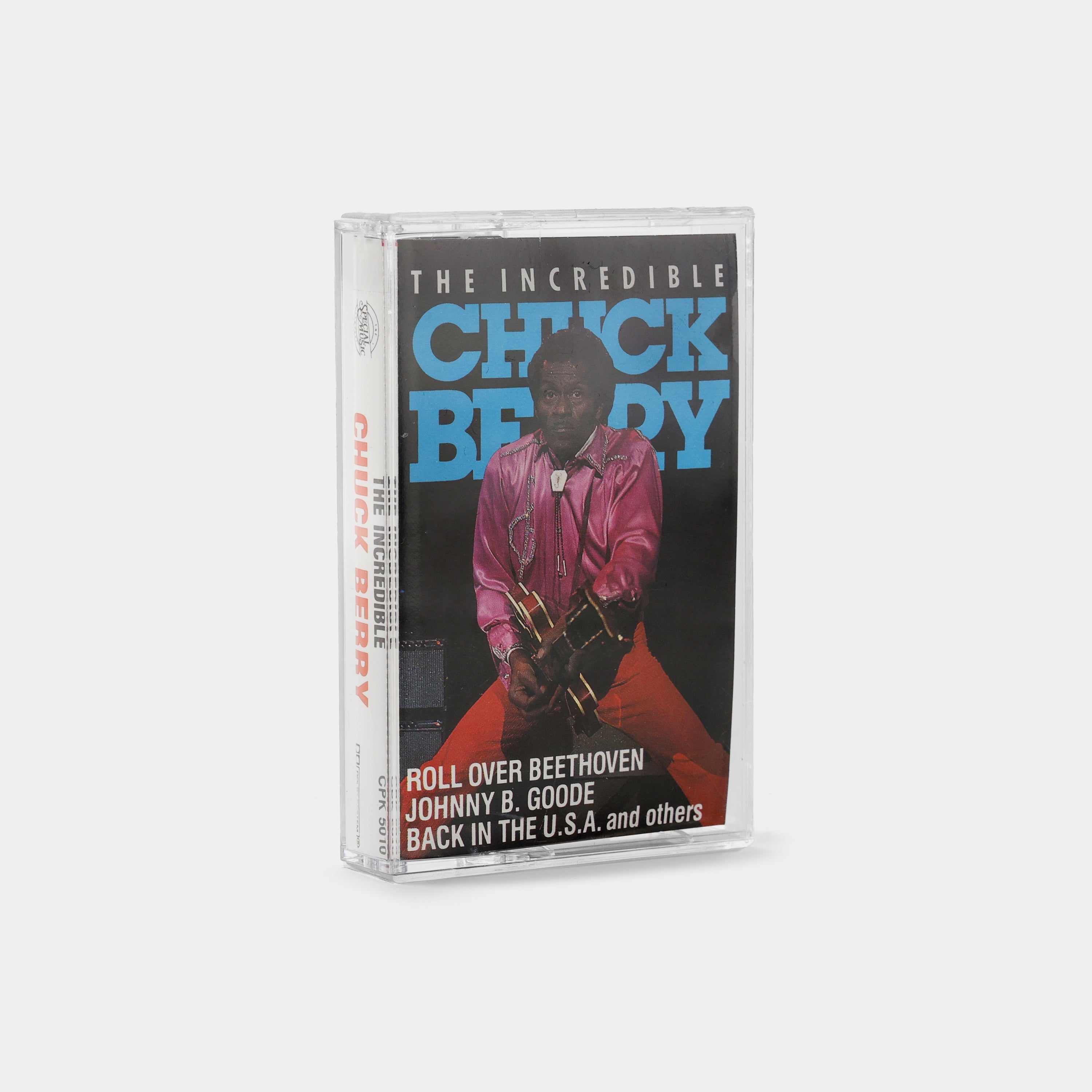 Chuck Berry - The Incredible Chuck Berry Cassette Tape | Vintage Music Collection | Perfect for Car Rides & Retro Music Lovers