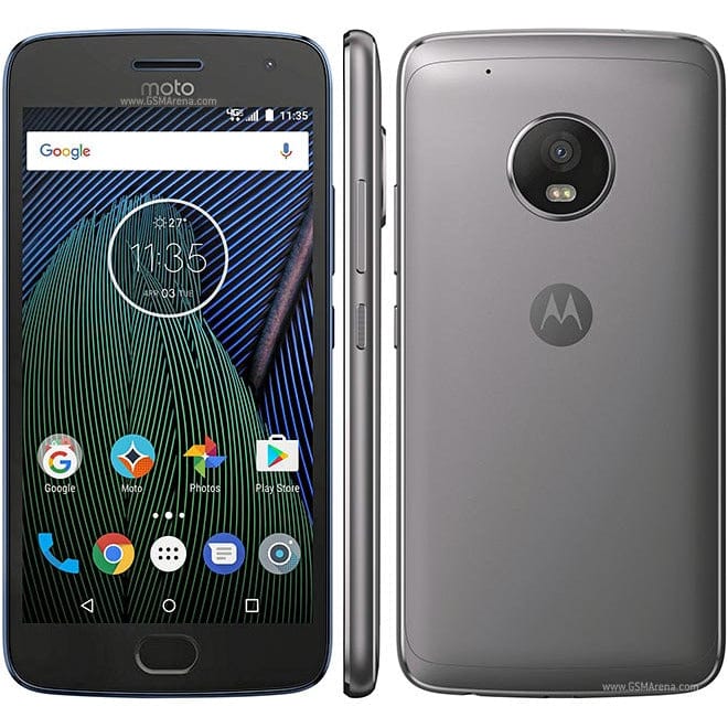Motorola Moto G5 Plus 64GB Unlocked Smartphone (Lunar Gray) - Dual SIM, CDMA/GSM Compatible - Perfect for Travel, Business & Everyday Use