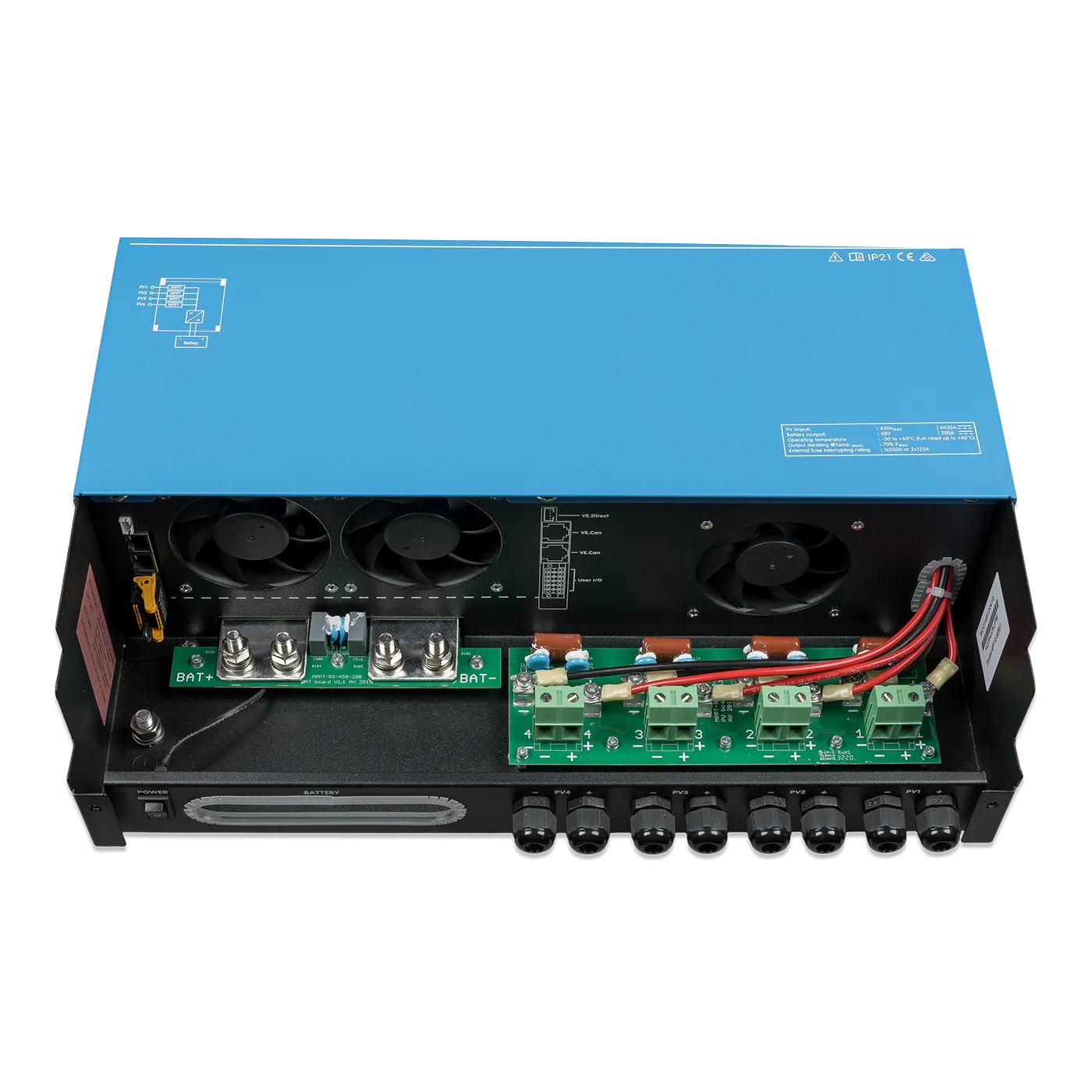 Victron SmartSolar MPPT RS 100V 30A Solar Charge Controller - High Efficiency Solar Panel Regulator for RV, Boat, Off-Grid Power Systems