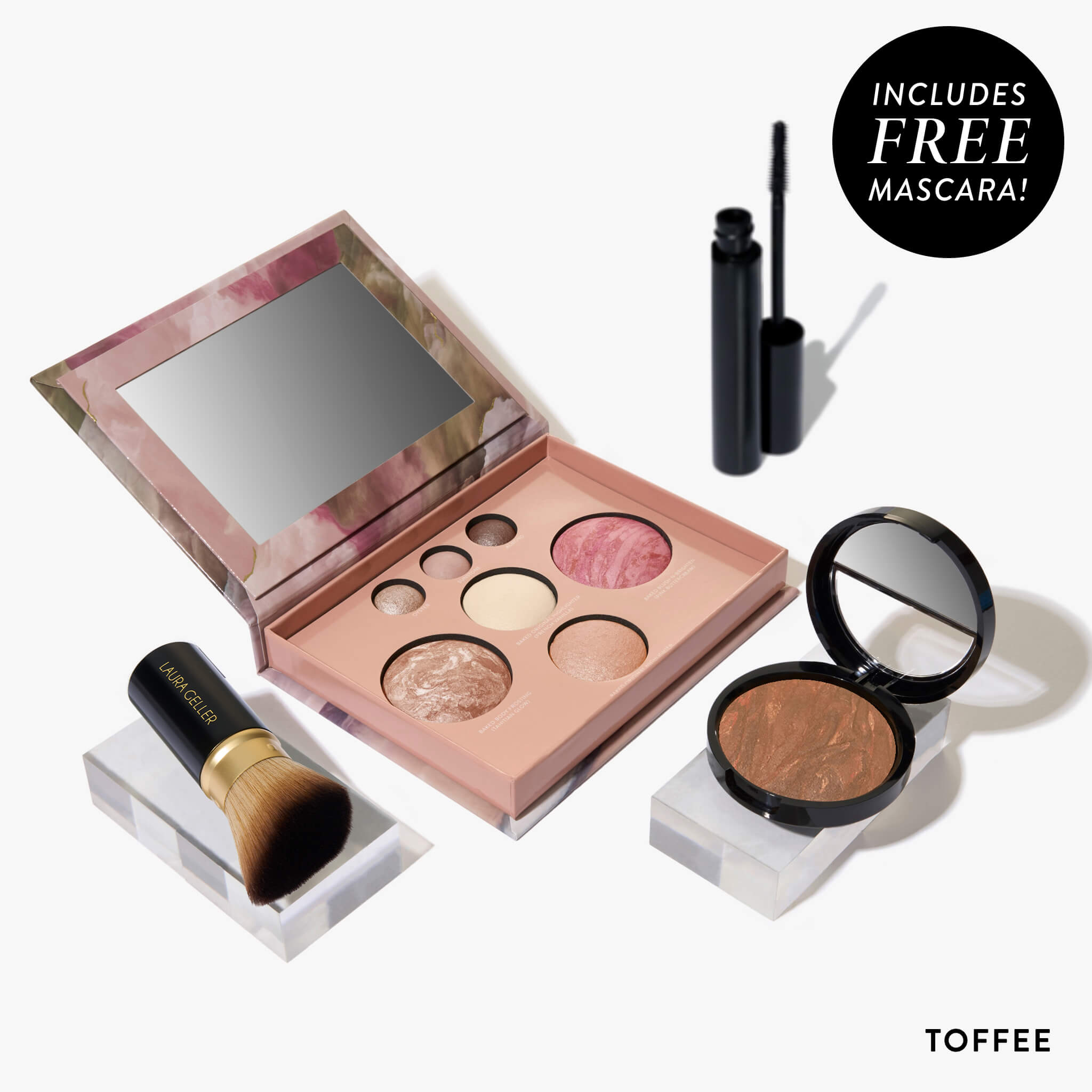 Baked Starter Kit with FREE Mascara (4PC) - Perfect for Beginners, Home Baking & DIY Beauty Treatments