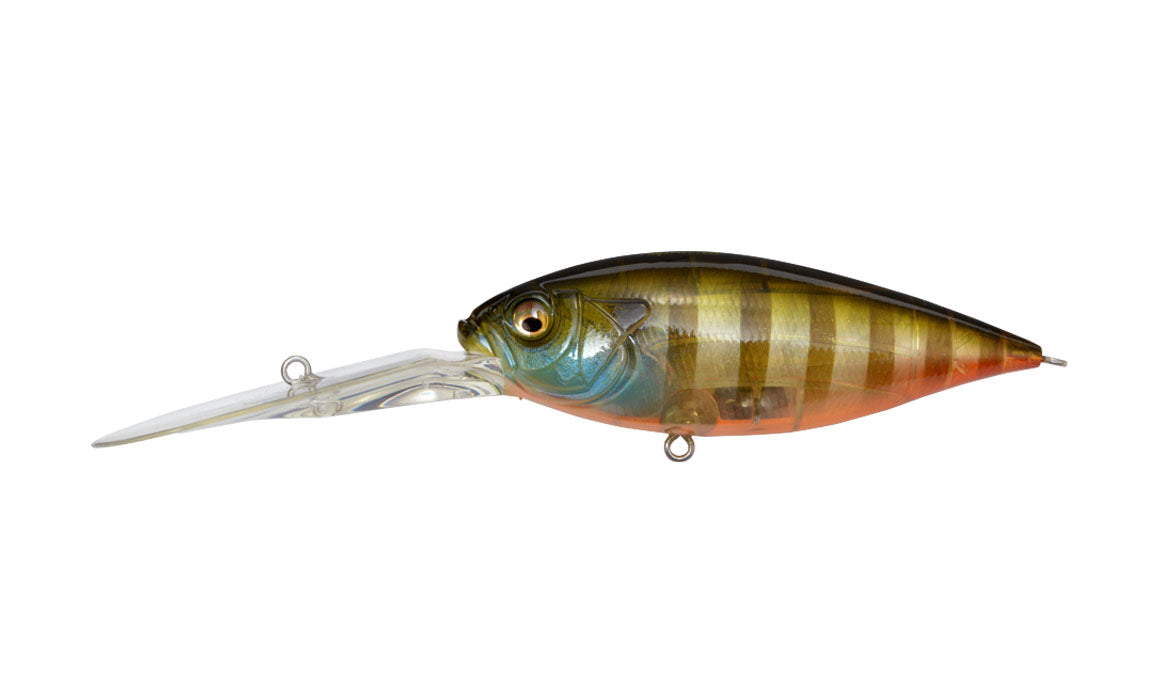 Megabass Deep Six Deep Diving Crankbait Fishing Lure - Perfect for Bass, Walleye & Pike Fishing in Deep Waters