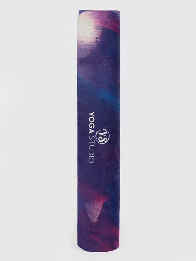 Eco-Friendly Vegan Suede Microfiber Yoga Mat 4mm - Non-Slip, Cushioned for Hot Yoga, Pilates & Home Workouts - Perfect for Beginners & Professionals