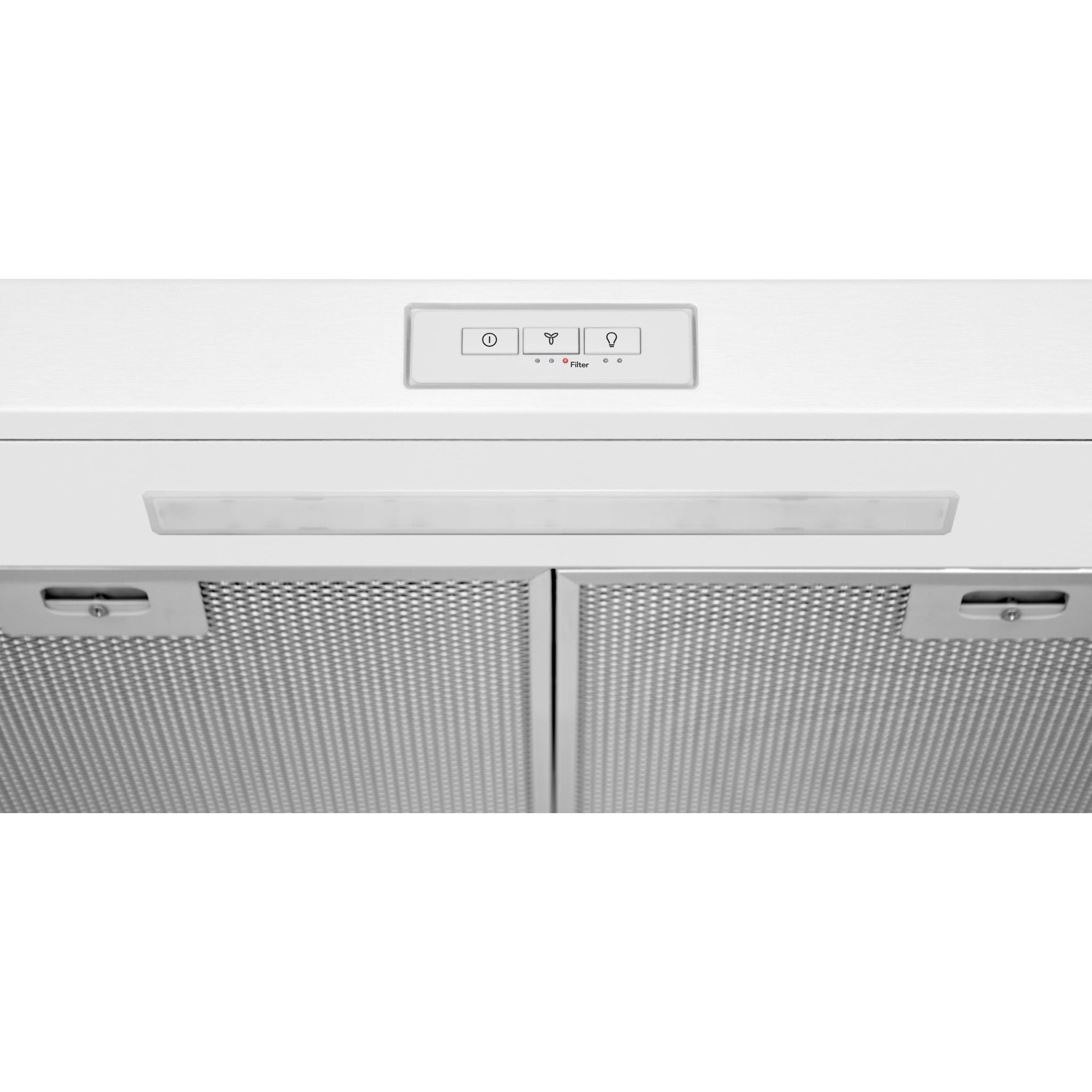 Frigidaire FCVW3052AW 30-Inch Under Cabinet Range Hood in White - Powerful Ventilation for Kitchen, Cooking, and Smoke Removal
