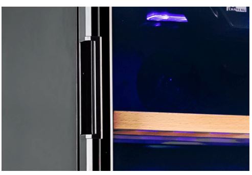 Chateau CW100TH SNS 120 Bottle Dual Zone Wine Cooler Refrigerator - Perfect for Home Bars, Restaurants, and Wine Cellars