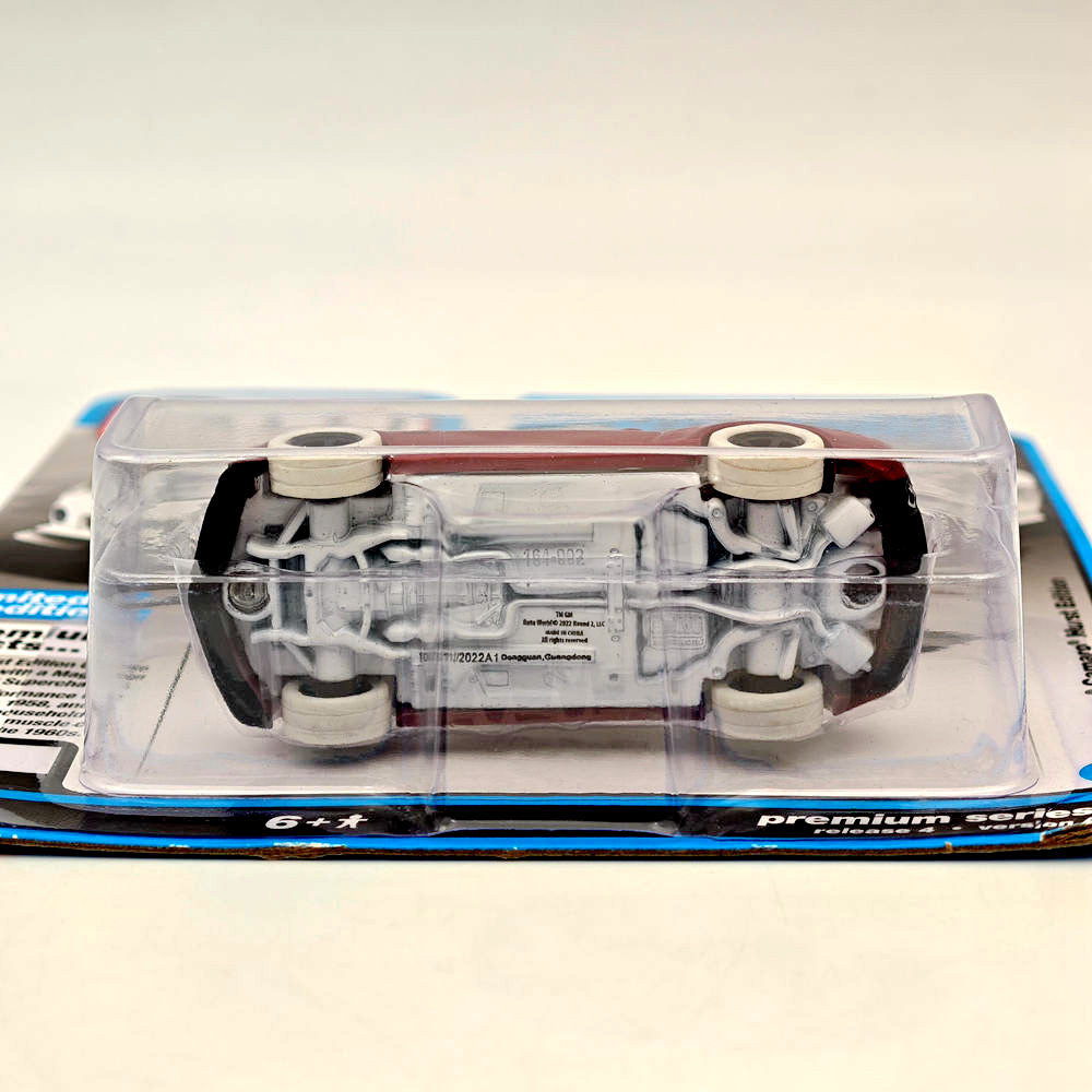 1/64 Scale 2010 Chevy Camaro Hurst Edition Red Diecast Model Car - Collectible Toy Vehicle for Display, Gifts & Racing Scenes