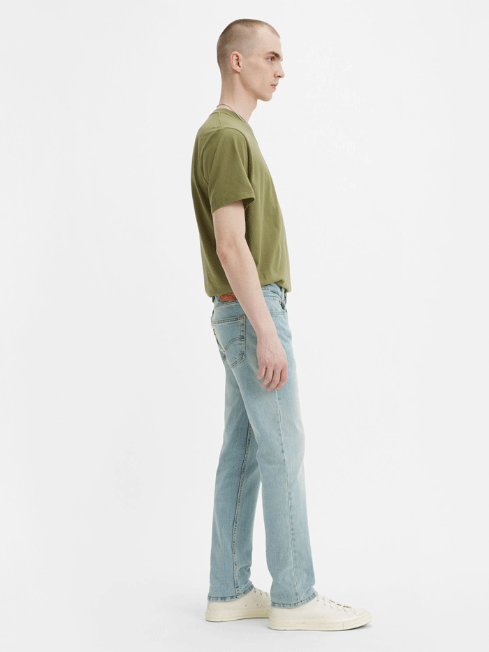Levi's Men's 511 Slim Fit Jeans in Blue Stone Wash - Comfortable Slim Fit Denim for Casual Wear & Everyday Style