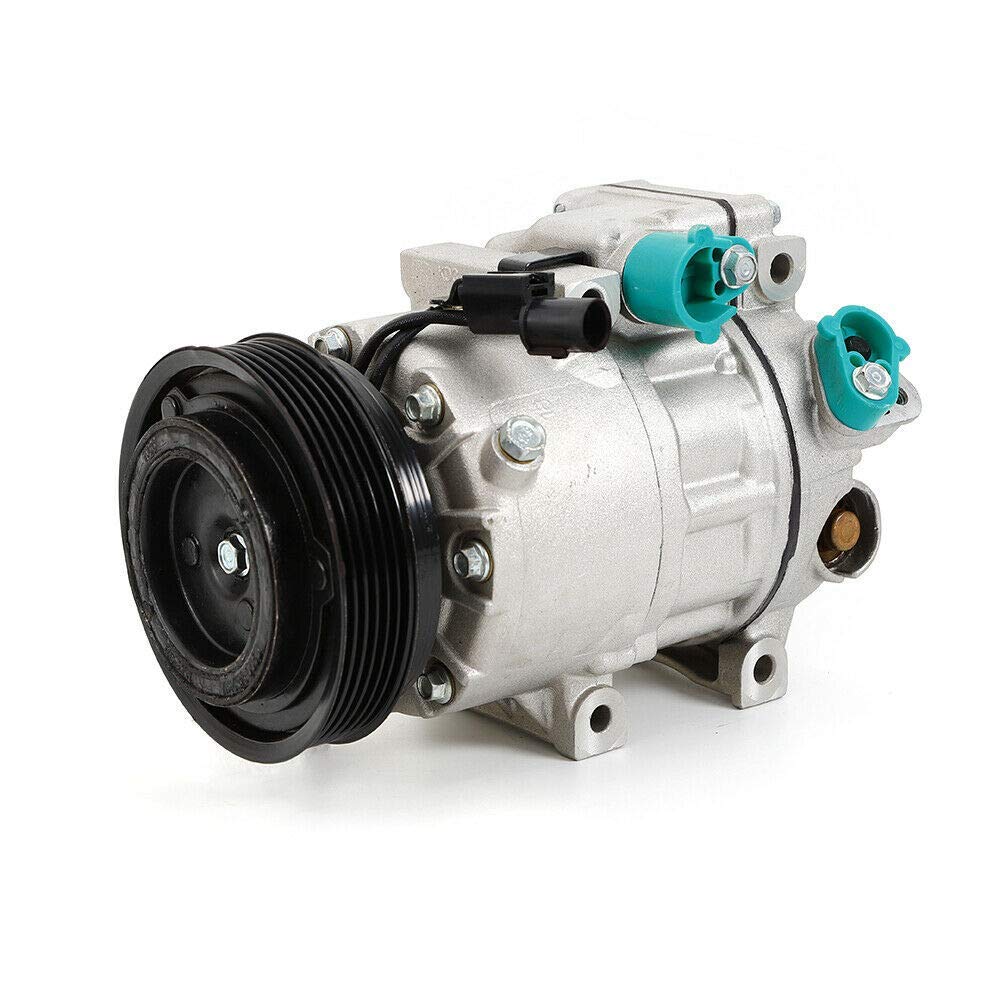 TBVECHI A/C Compressor & Clutch Kit Replacement for 2006-2011 Hyundai Azera, 2007-2012 Santa Fe, 2006-2008 Sonata - High Performance Auto Air Conditioning System Repair Part for Summer Cooling