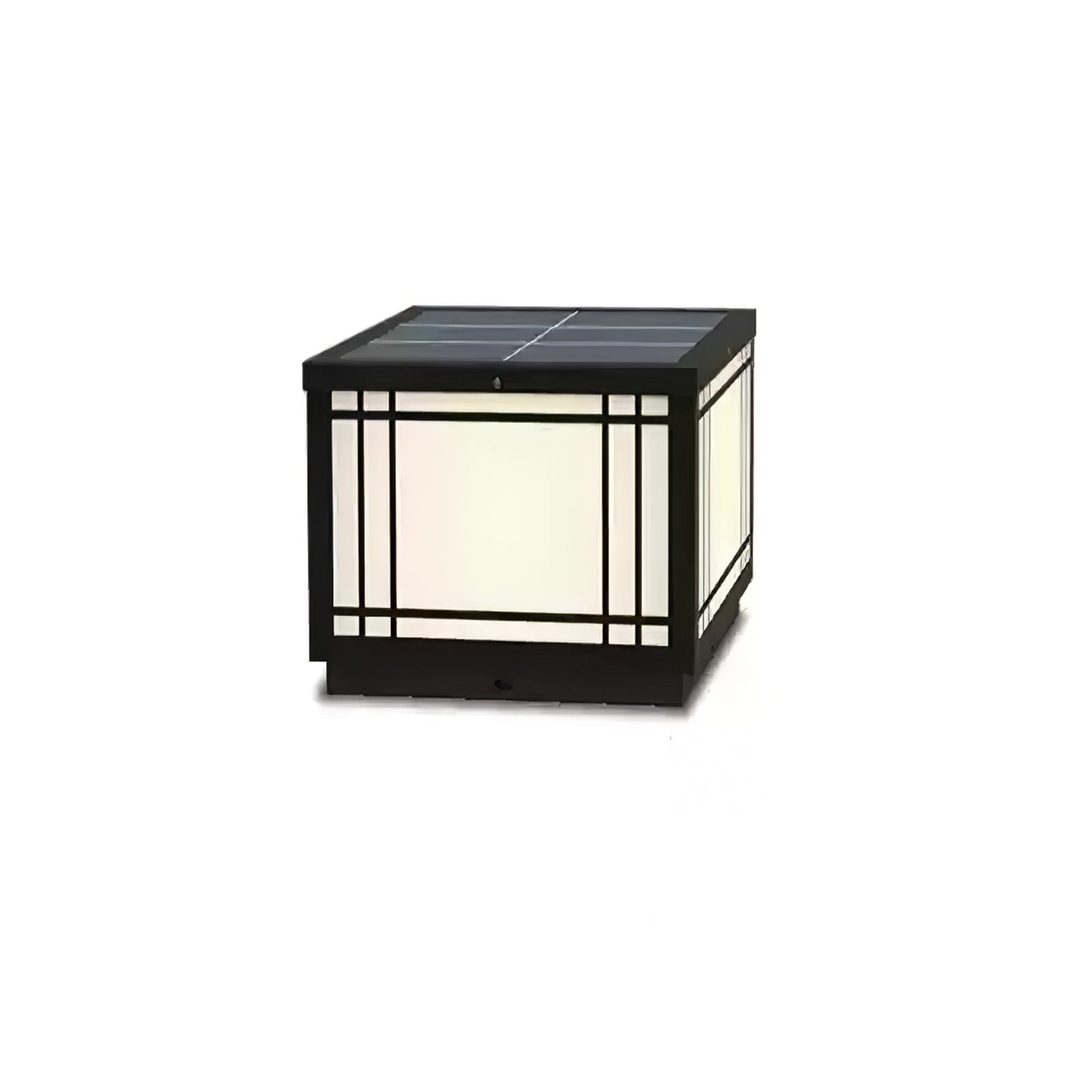 Harrison Solar Powered LED Cube Outdoor Lights - Waterproof Garden, Patio, Pathway Lighting for Backyard, Deck, and Landscape Decoration