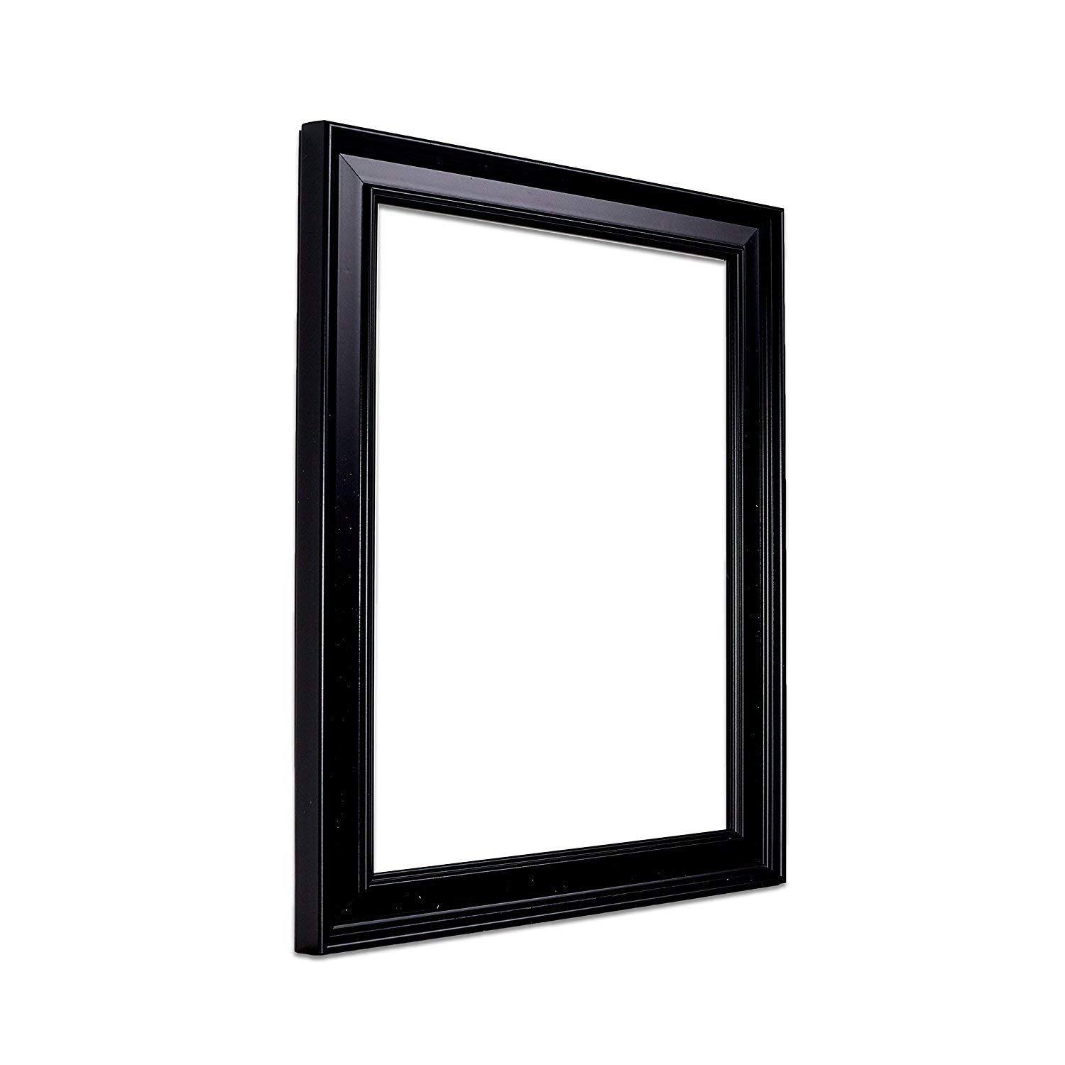 Shabby Chic Oslo 9x7 Inch Black Picture Frame - Vintage Photo & Poster Display for Wall Decor, Living Room, Bedroom, or Office