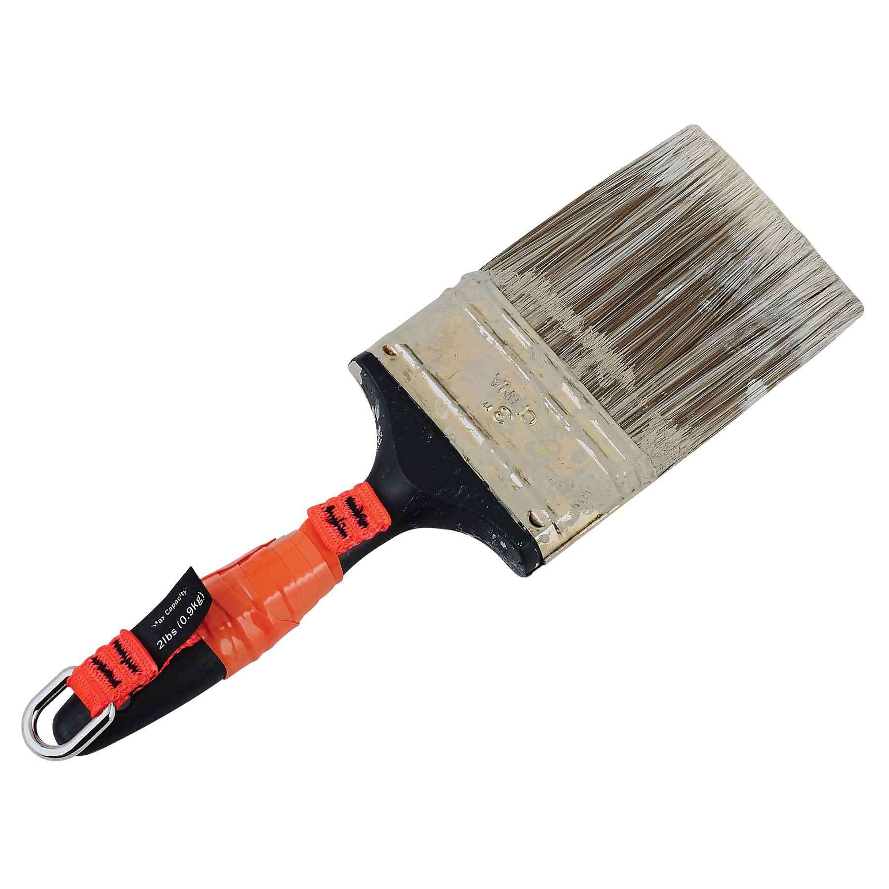Ergodyne Squids 3700 Web Tool Tail Attachments - 5-Pack (2 lbs) - Multi-Size Black/Orange for Construction, Roofing & Utility Work