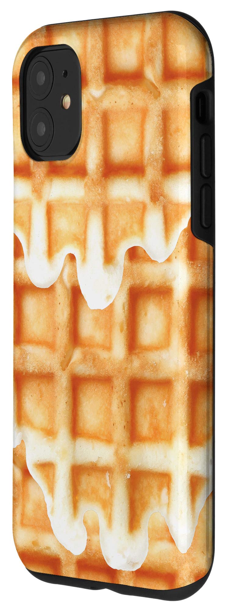iPhone 11 Case - Cute Waffle Design Protective Phone Cover for Women & Girls - Perfect for Everyday Use, Travel, and School