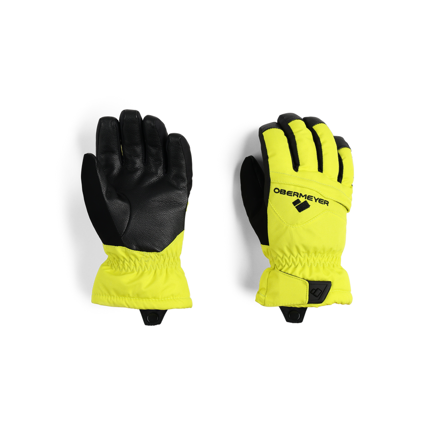 Obermeyer 2024 Junior Lava Gloves - Kids' Winter Gloves for Skiing, Snowboarding & Outdoor Activities - Waterproof & Insulated Cold Weather Gloves