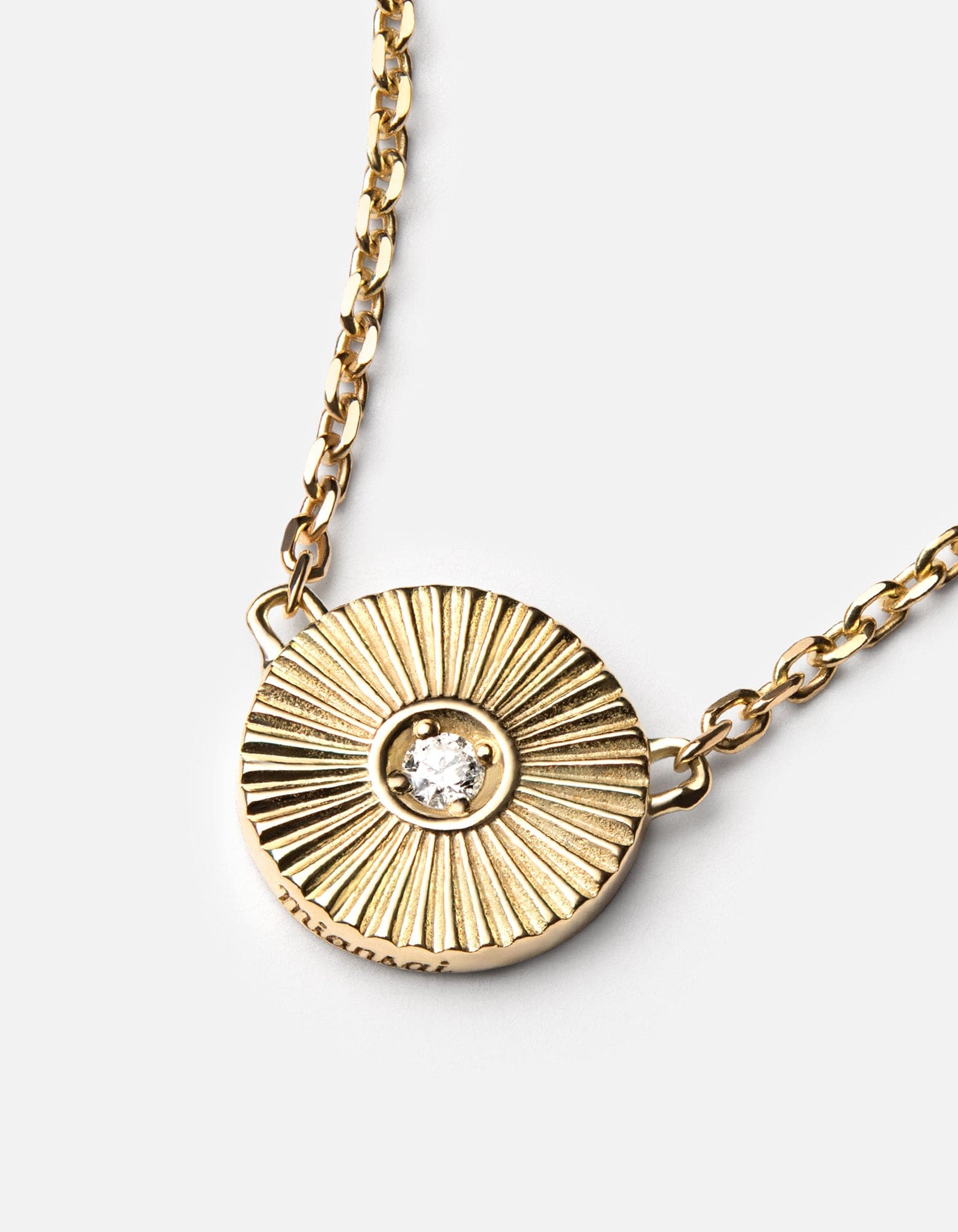 14K Gold Pavé Rey Necklace - Elegant Star Wars Jewelry for Women, Perfect for Cosplay, Gifts & Everyday Wear