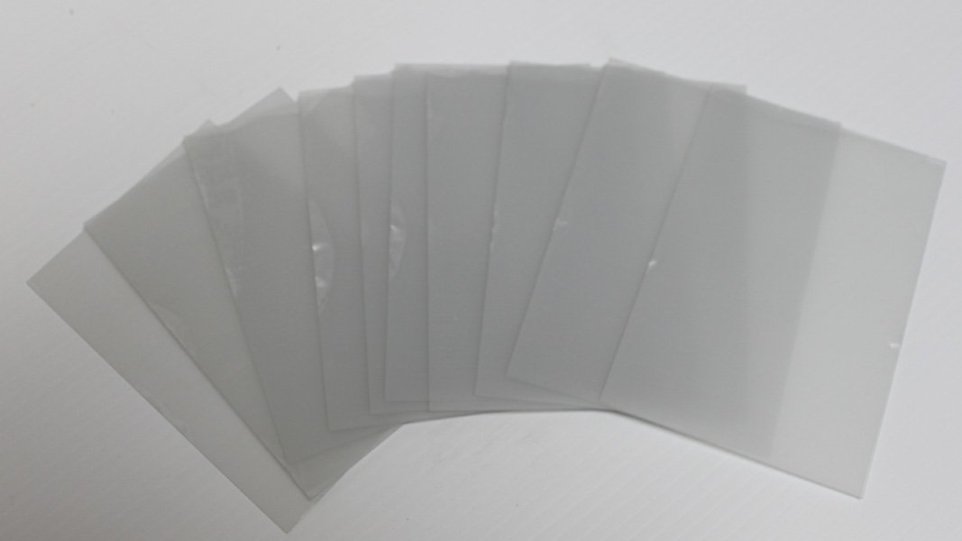 Rustic PETG Sheets 4x6 Clear Styrene for DIY Decor