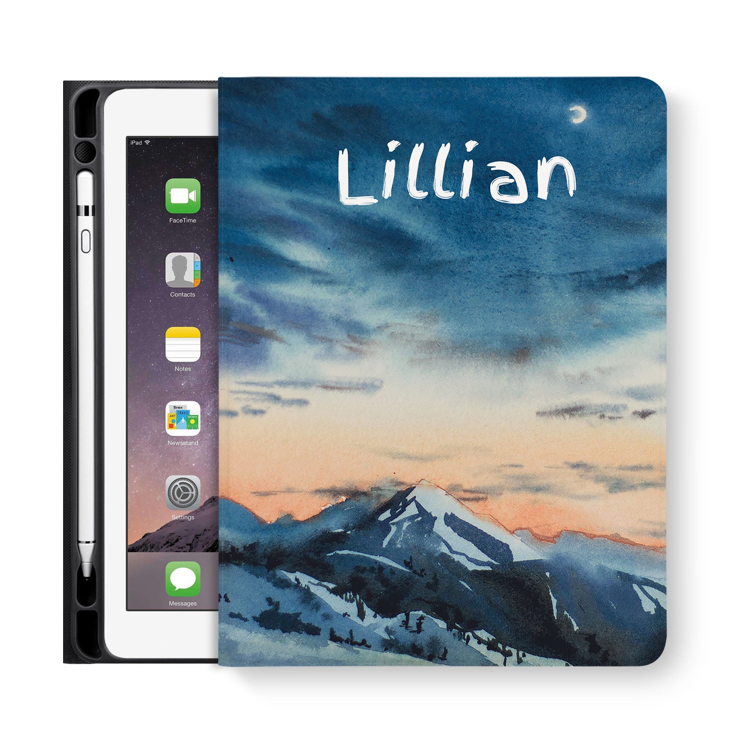 Premium iPad Folio Case with Auto Sleep/Wake - Slim Protective Cover for iPad (6th/7th/8th/9th Gen) - Multiple Viewing Angles for Work, Study & Entertainment