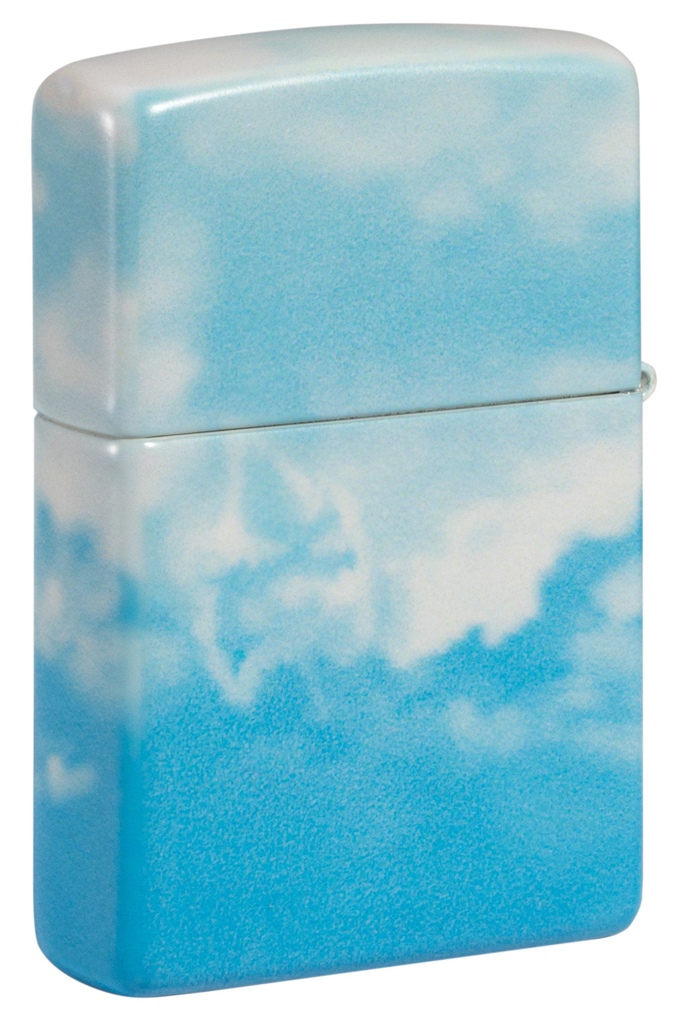 Zippo Lighter with Cloudy Sky Design - Windproof Refillable Metal Lighter for Outdoor Camping, Hiking & Everyday Carry (ECDC)