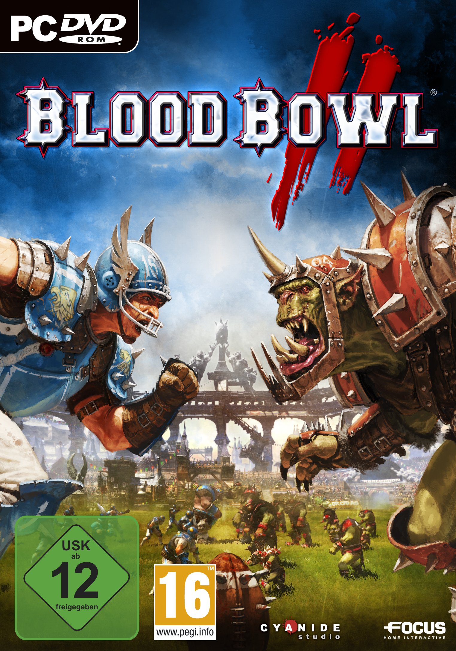 Blood Bowl 2 - Legendary Fantasy Football Video Game for PC | Steam Download | Competitive Sports Simulation | Perfect for Football Fans & Strategy Gamers