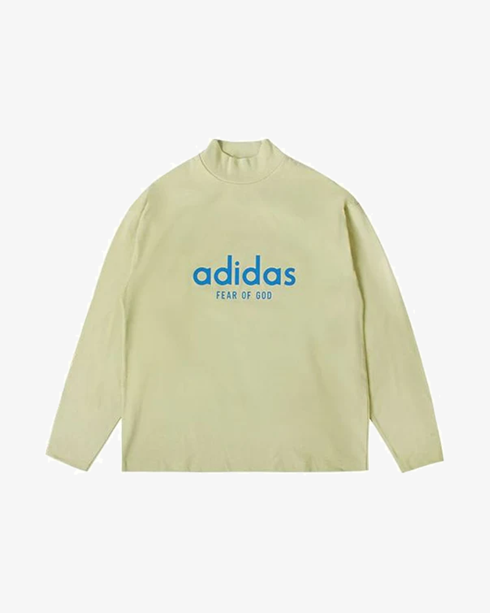 Adidas x Fear of God Innersect Lime Long Sleeve T-Shirt - Stylish Streetwear for Men, Casual Wear & Urban Fashion