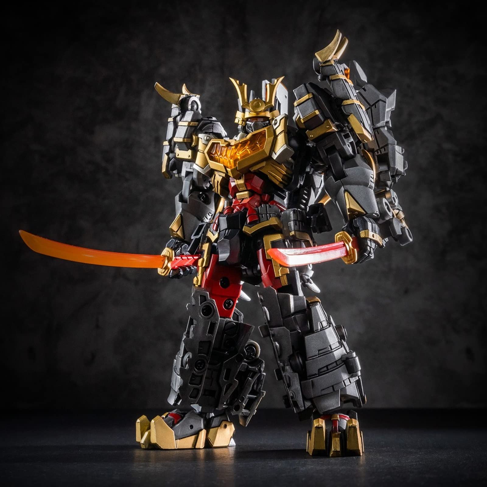 KO Version 5in Transformer Toys Grimlock Samurai EX-50 Dinobot - Deformed Tyrannosaurus Rex Robot Action Figure for Collectors | Dinosaur-Themed Battle Scenes & Display
