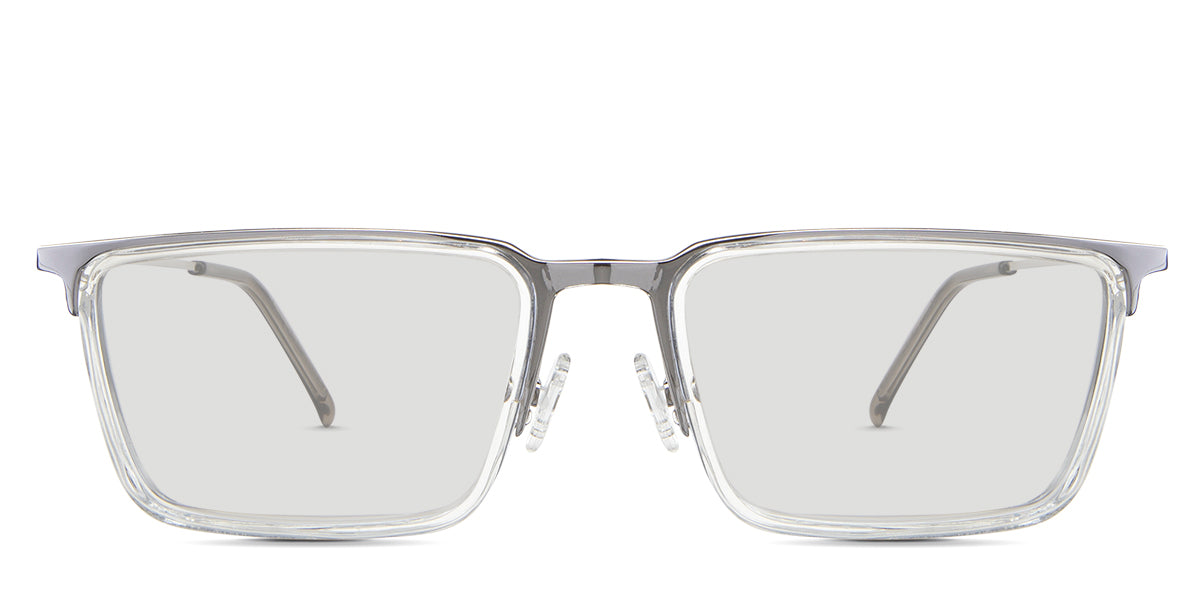 Zayn Men's Prescription Tinted Glasses - Blue Light Blocking & UV Protection for Work, Gaming & Reading