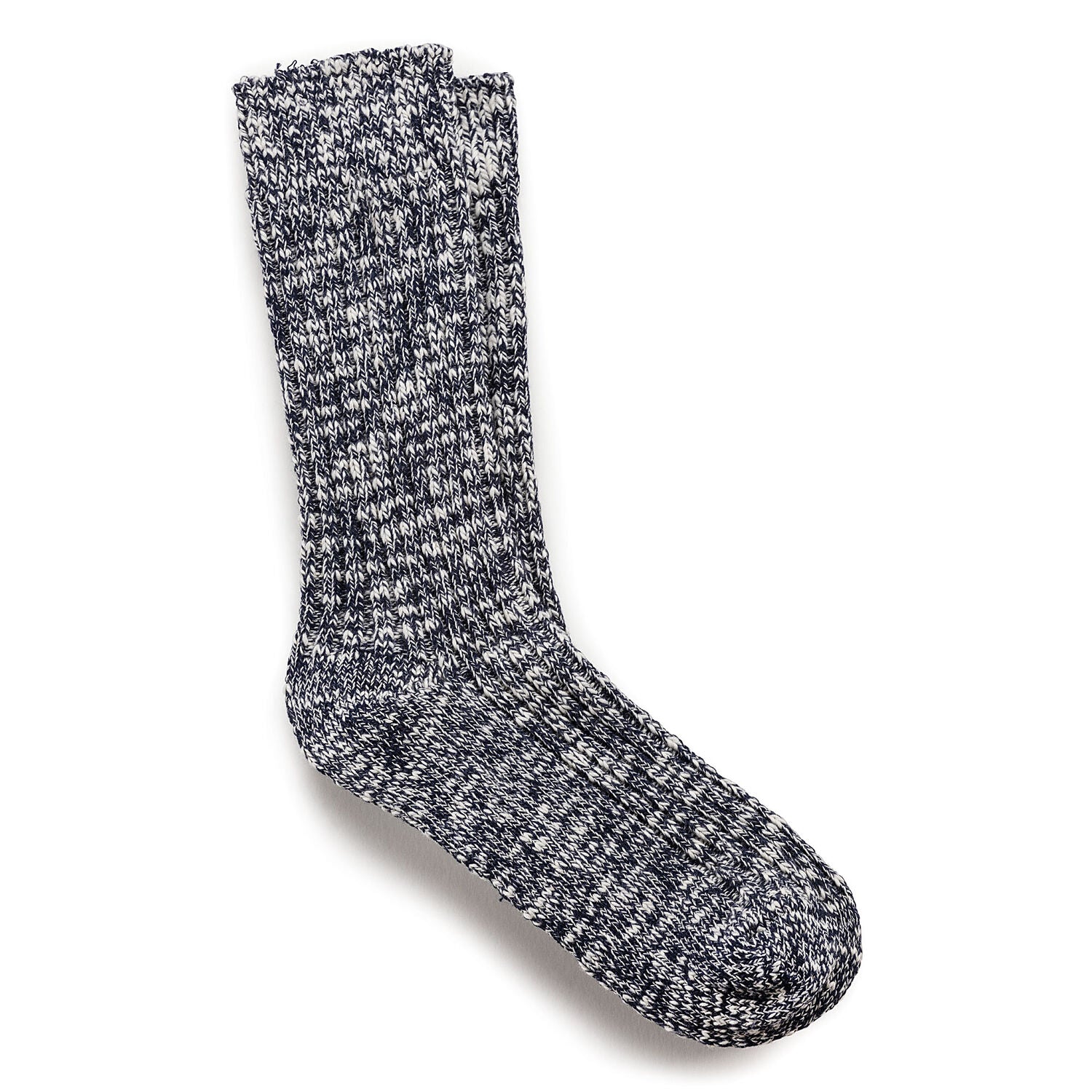 Birkenstock Women's Cotton Slub Elastane Socks - Blue & White Striped Comfort Socks for Sandals | Perfect for Casual Wear, Home Relaxation & Travel