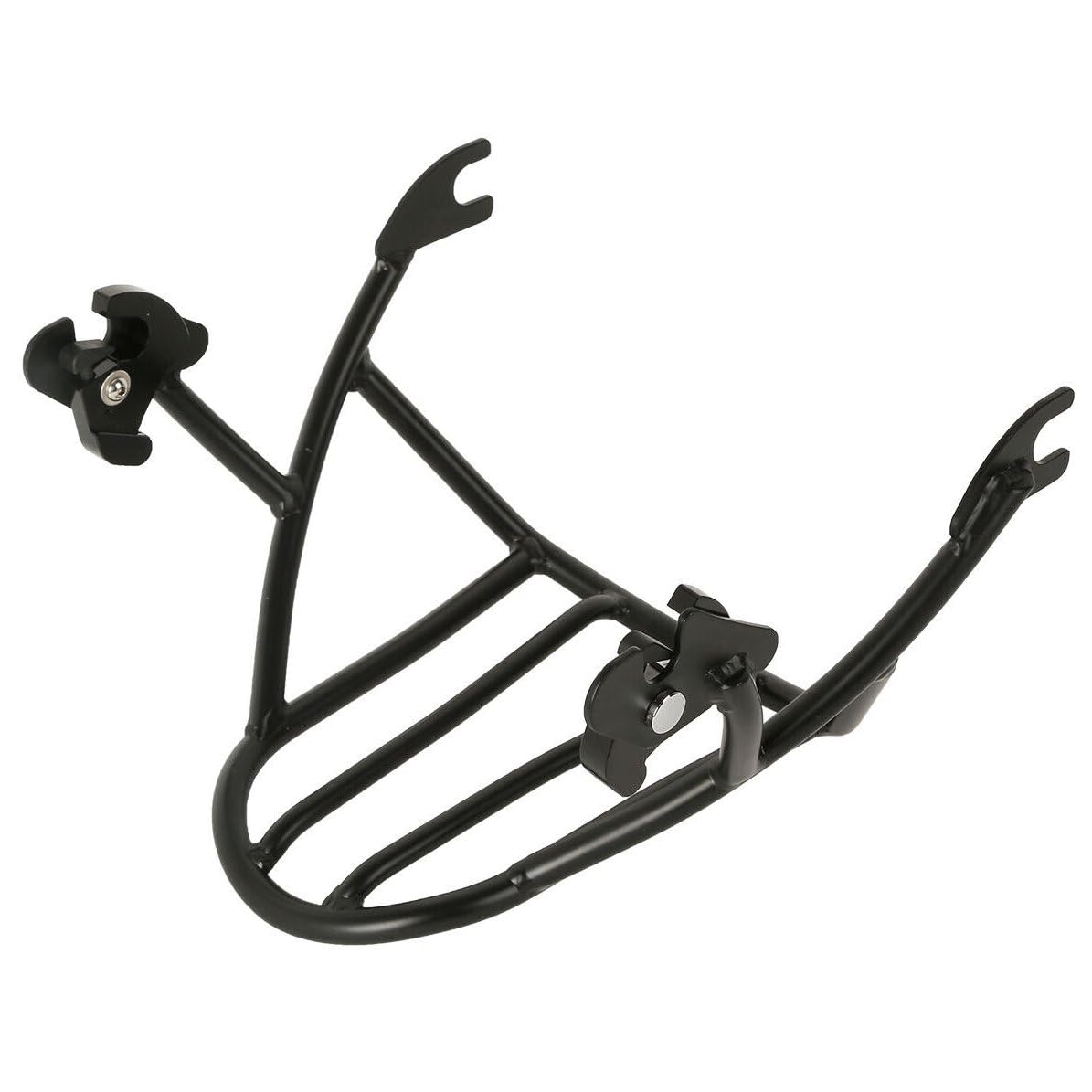 Harley Davidson Nightster Solo Luggage Rack - 1200 Iron Black (2.85kg) SLRFFHSX1CN2 | Heavy-Duty Motorcycle Storage Solution for Road Trips & Commuting