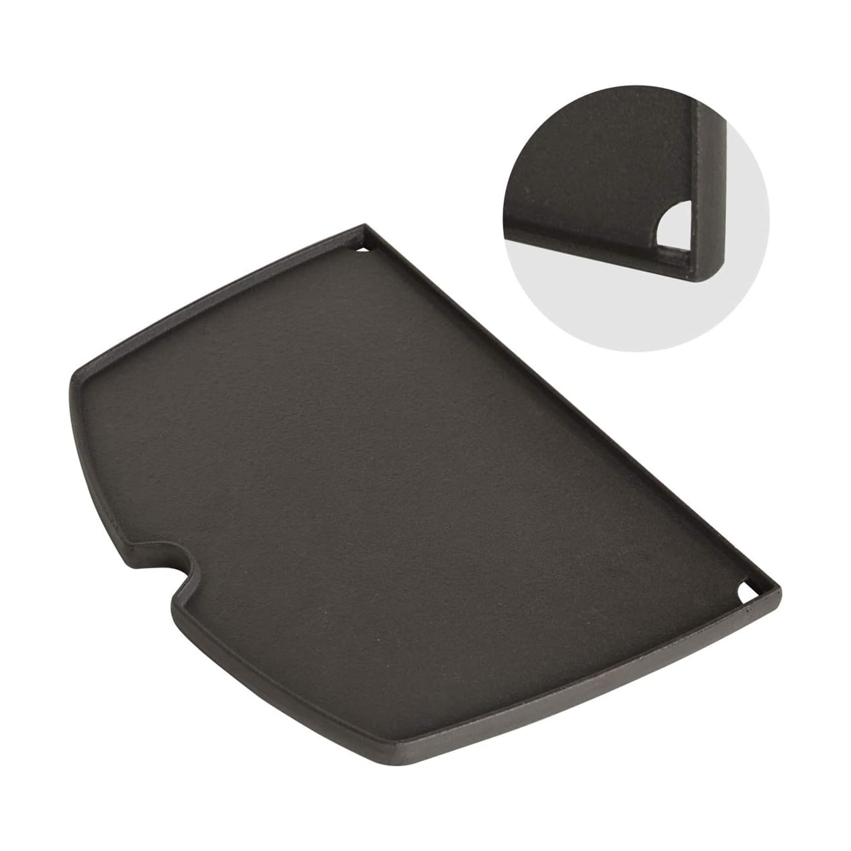 Stanbroil Cast Iron Grill Griddle Replacement for Weber Q200 Q220 Q240 Q260 Q2000 Q2200 Q2400 Series Gas Grills - Heavy Duty Cooking Surface for Steaks, Burgers & Vegetables - Perfect for Backyard BBQs, Camping & Outdoor Grilling