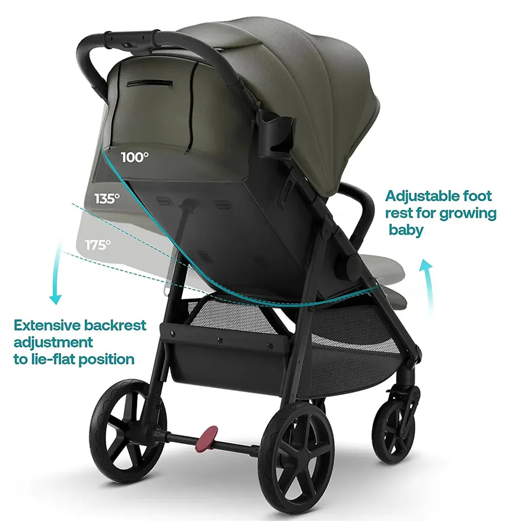 Nova Forest Lightweight Stroller - Compact & Easy Fold for Travel, Shopping & Daily Use - Perfect for Parents on the Go