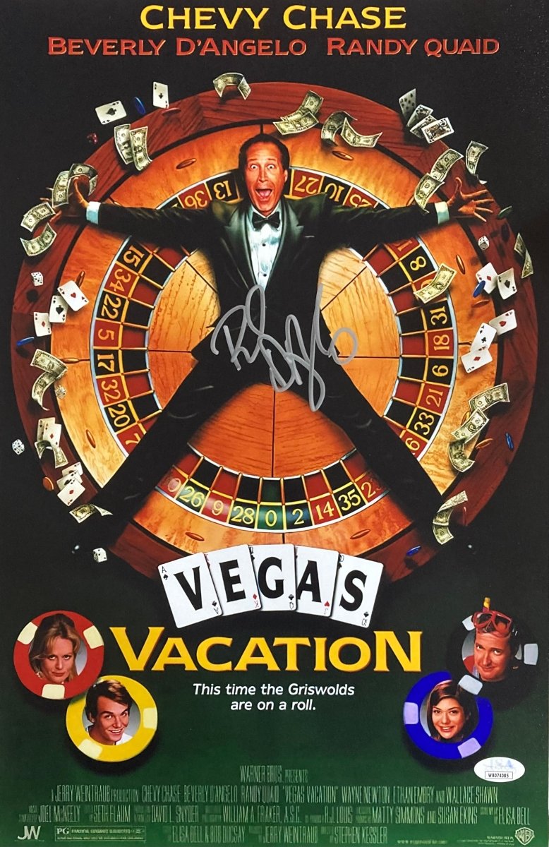 Beverly D'Angelo Autographed 11x17 National Lampoon's Vegas Vacation Movie Photo - JSA Certified - Perfect for Movie Memorabilia Collectors and Christmas Vacation Fans
